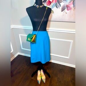 Worthington Skirt || Size 16 || Turquoise